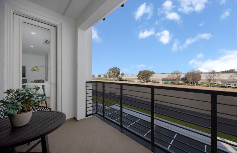 Deck off main living space