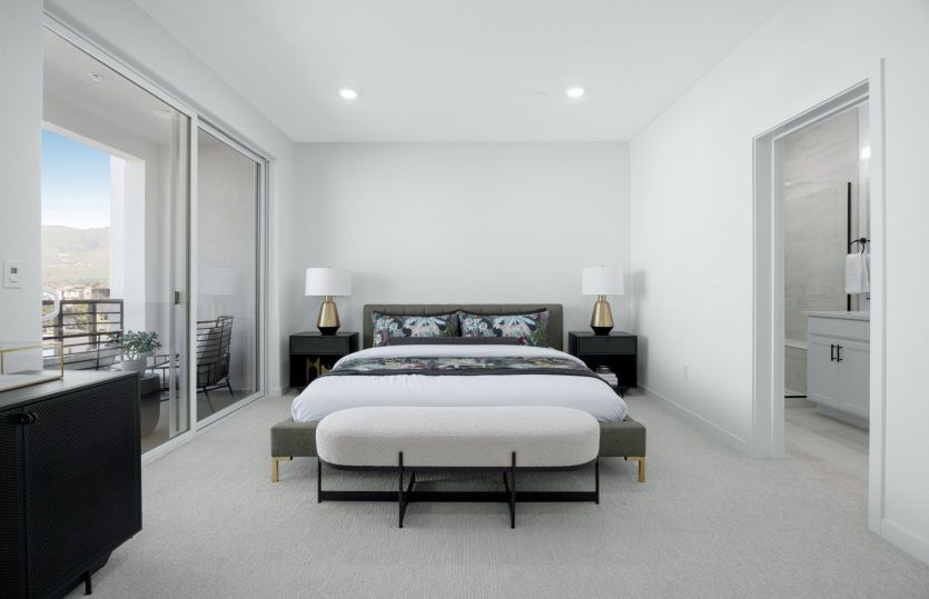 Primary bedroom suite