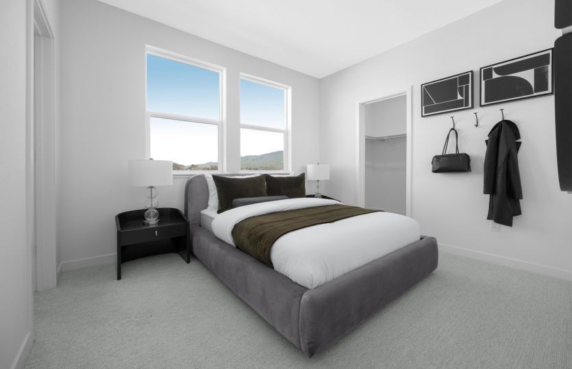 Bedroom 2 with ensuite bath