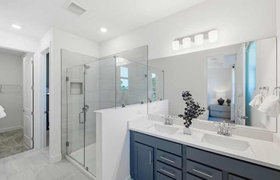 Primary Bath with Dual Vanitie