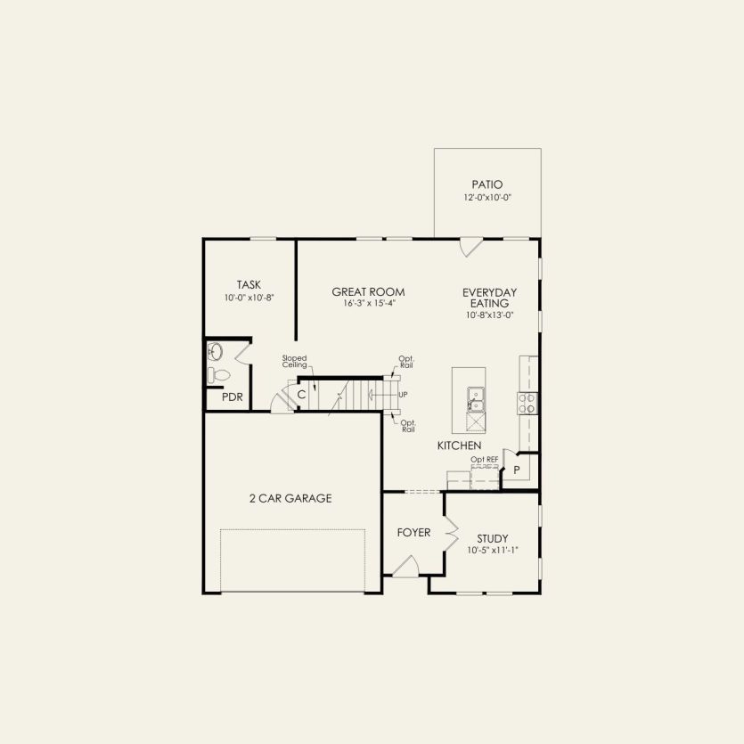 First Floor 4 br / 2 ba