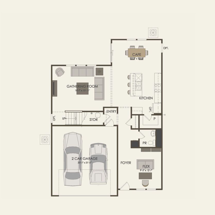 First Floor 4 br / 2.5 ba