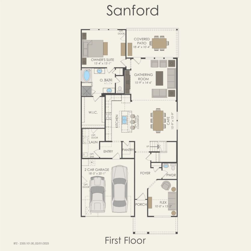 First Floor 4 br / 2.5 ba