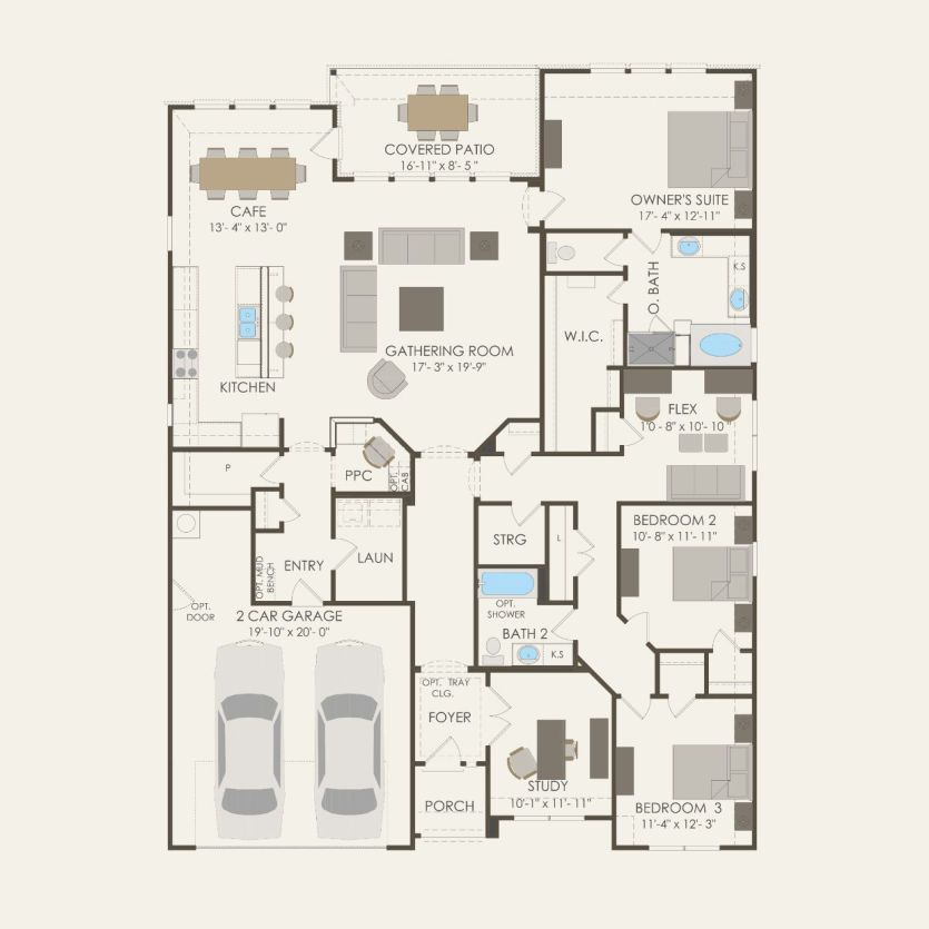 First Floor 3 br / 2.5 ba