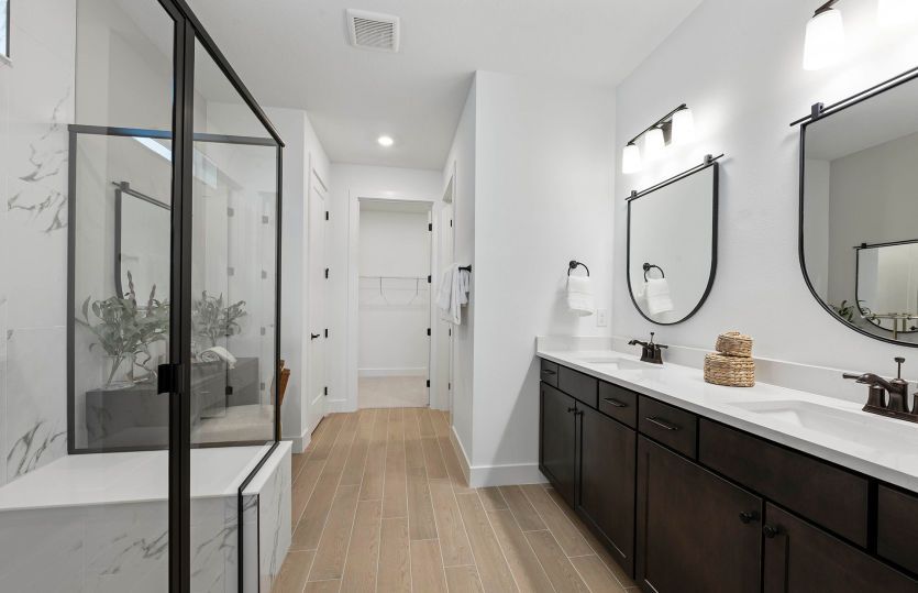 Owner's Bath with Dual Sinks