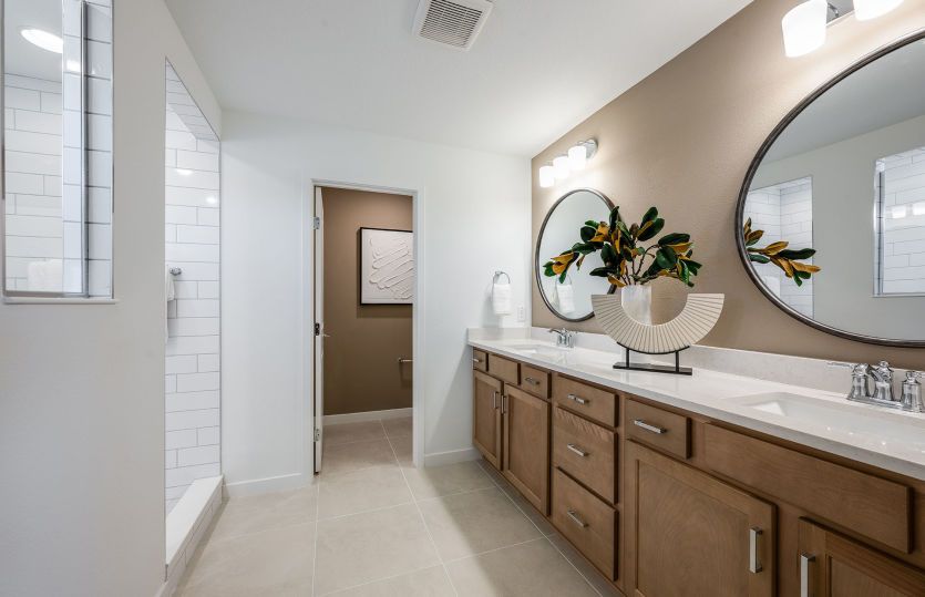 Owner's Bath with Dual Sinks