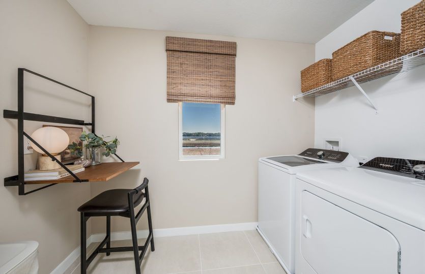 Convenient Laundry Room