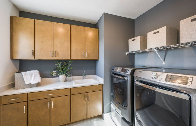 Convenient Laundry Room