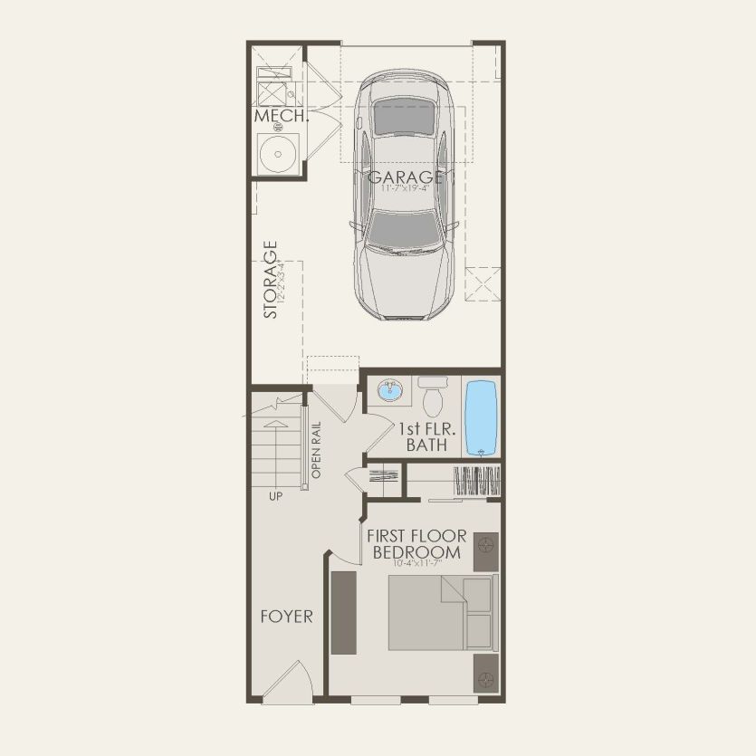 First Floor 3 br / 3.5 ba