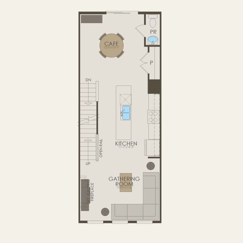 Second Floor 3 br / 3.5 ba