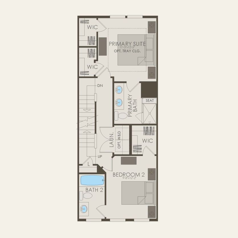 Third Floor 3 br / 3.5 ba