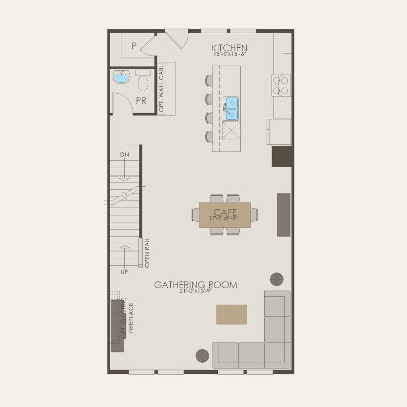 Second Floor 3 br / 2.5 ba