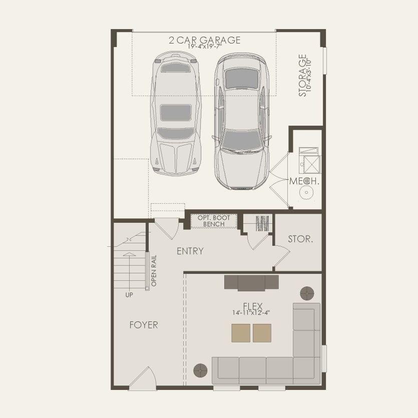 First Floor 3 br / 2.5 ba
