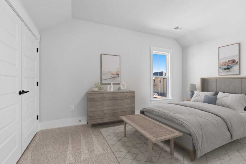 Guest Bedroom. Model Representation.