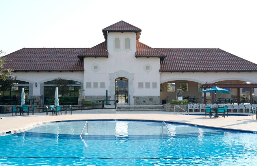 Pool and clubhouse