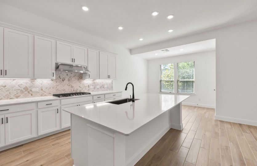 Kitchen and Dining Space