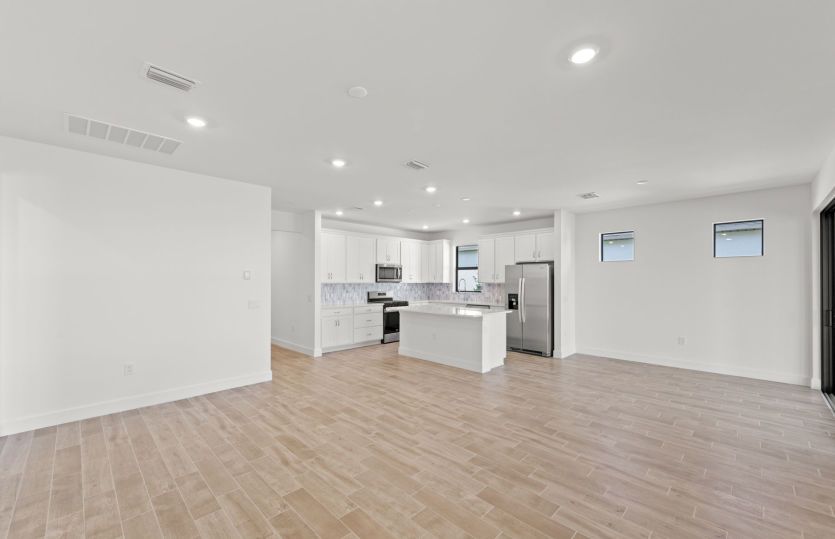 Spacious gathering room