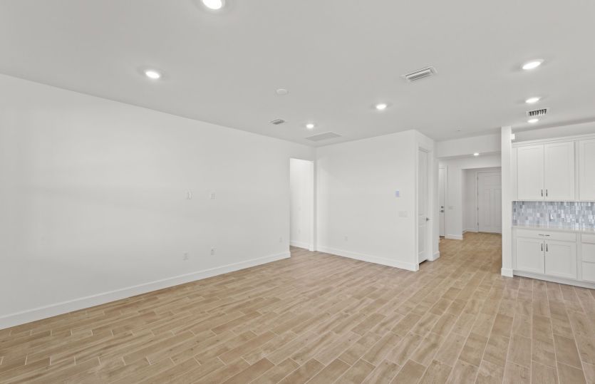 Spacious gathering room