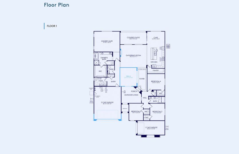 Catalina Floor Plan, Quick Move-In Home, Floor