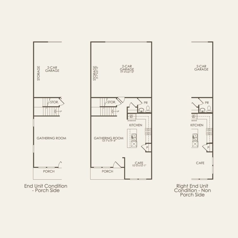 First Floor 3 br / 2.5 ba