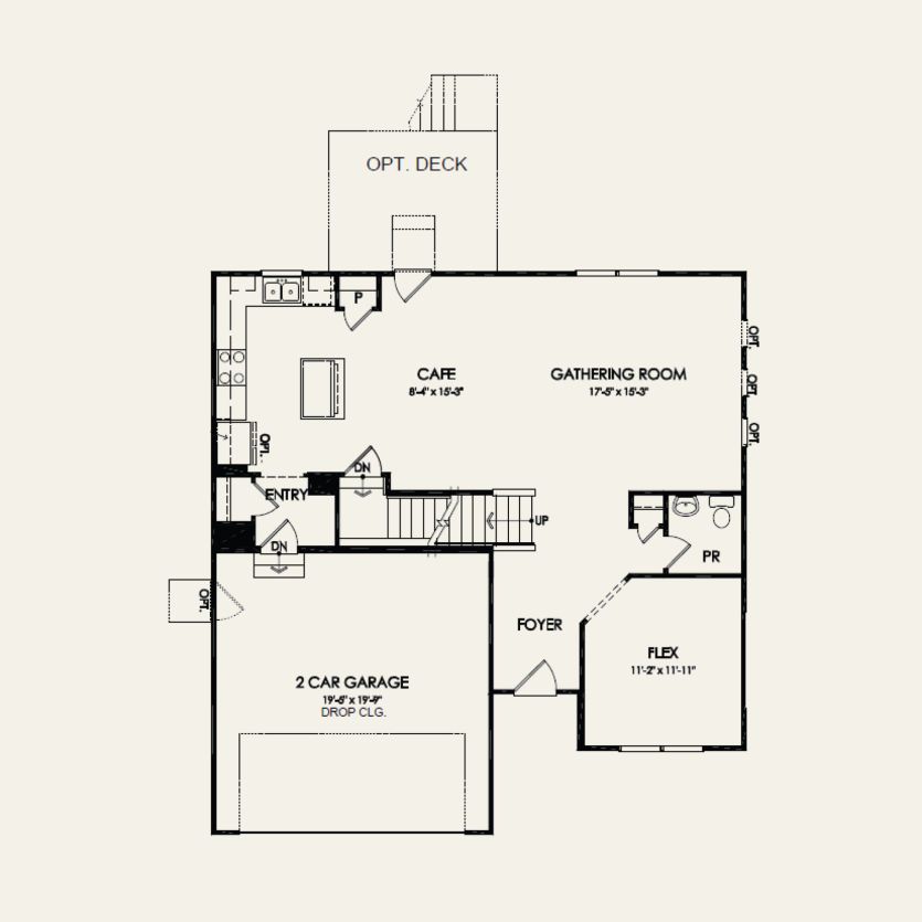 First Floor 4 br / 2.5 ba