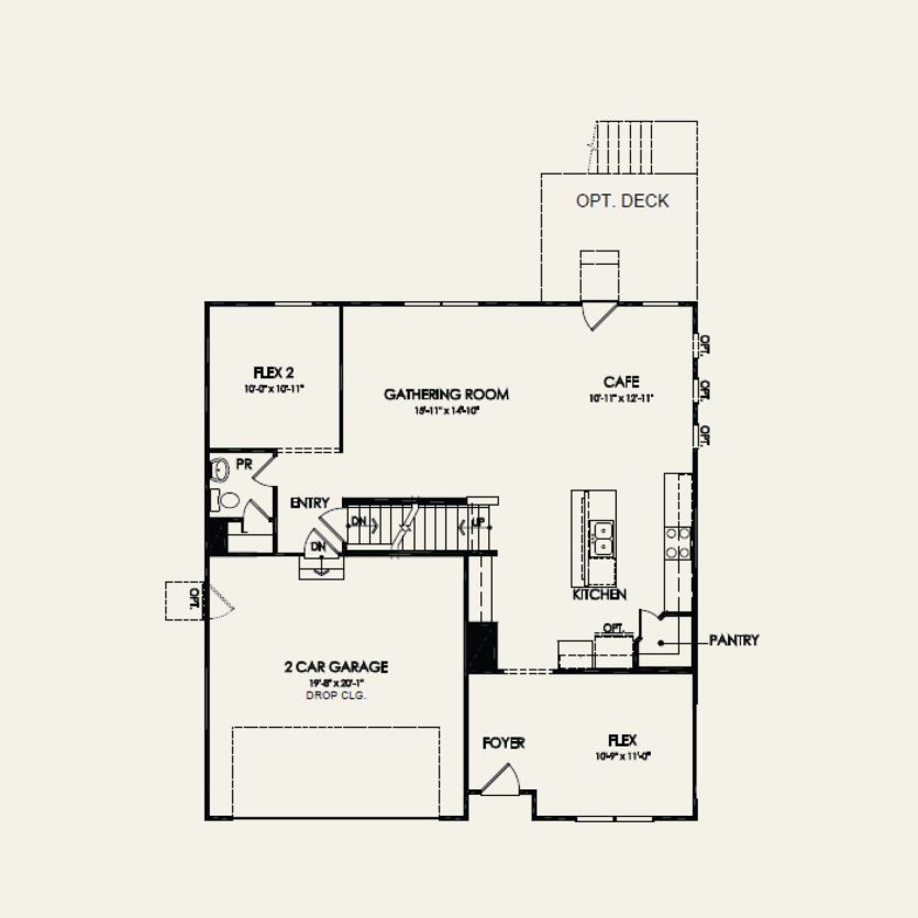 First Floor 4 br / 2.5 ba