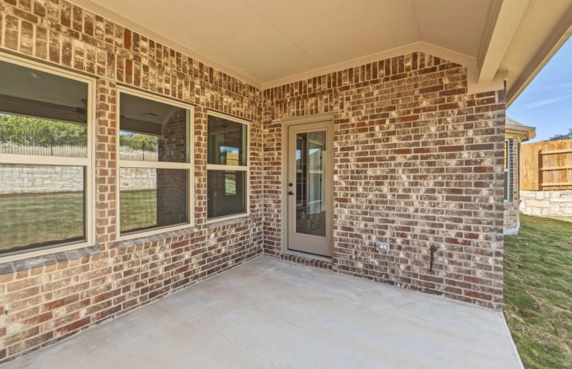 Covered Back Patio