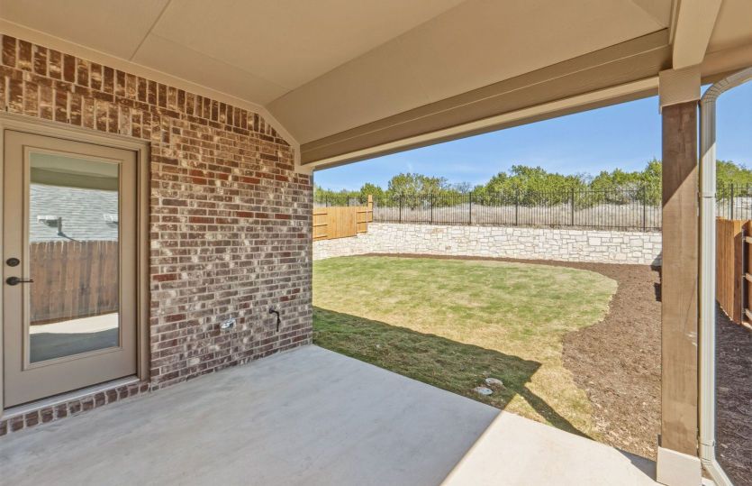 Covered Back Patio
