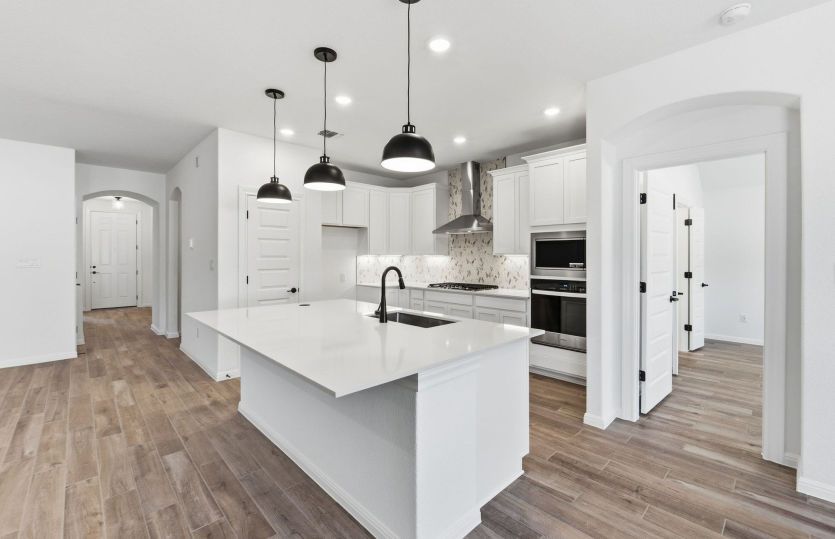 Owner's Entry Leading to the Kitchen