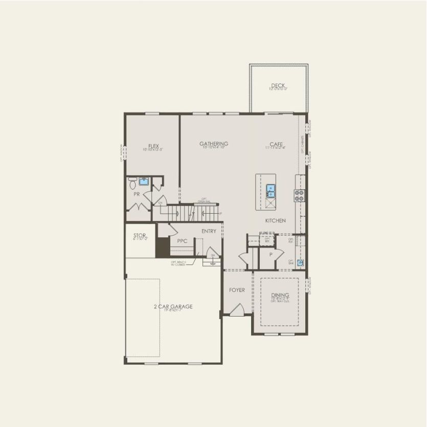 First Floor 4 br / 2.5 ba