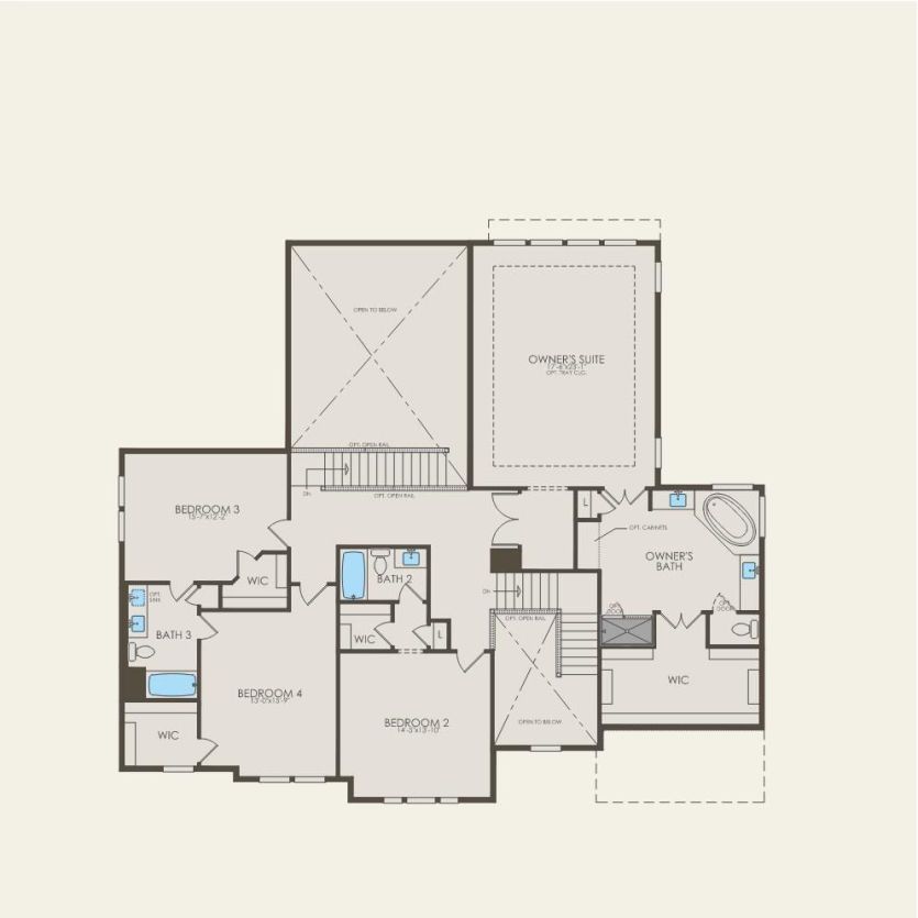 Second Floor 4 br / 3.5 ba