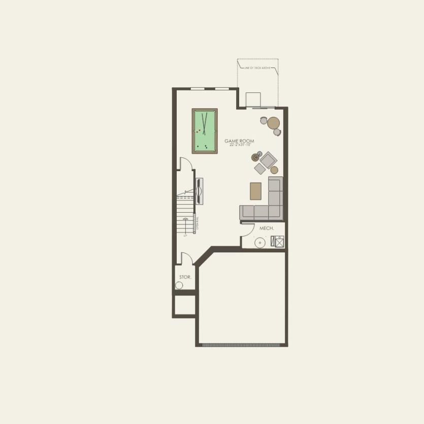 First Floor 3 br / 2.5 ba