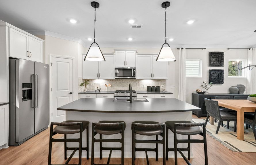 Beautiful Open Kitchen with Island