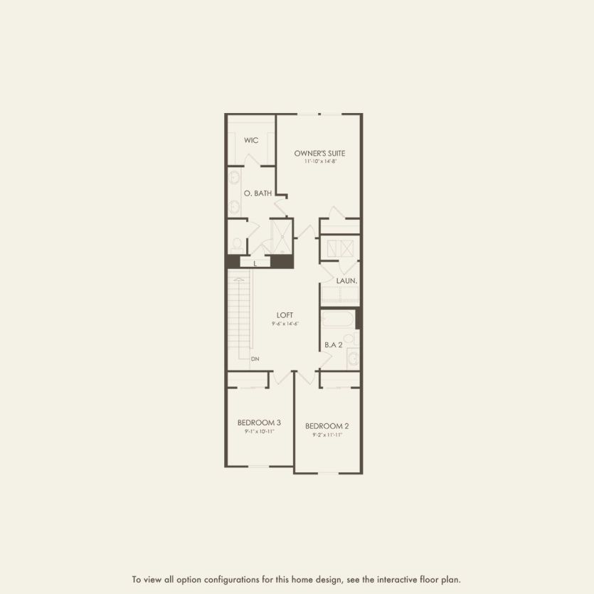 Second Floor 3 br / 2.5 ba