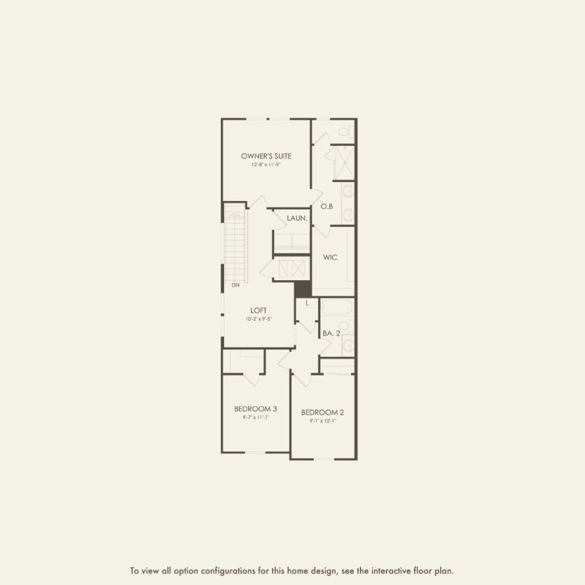 Second Floor 3 br / 2.5 ba