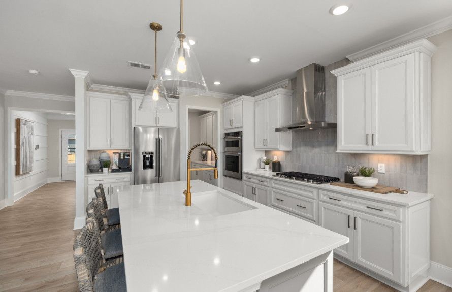 Bright Gourmet Kitchen