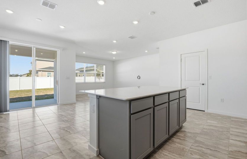 Center Island with Storage