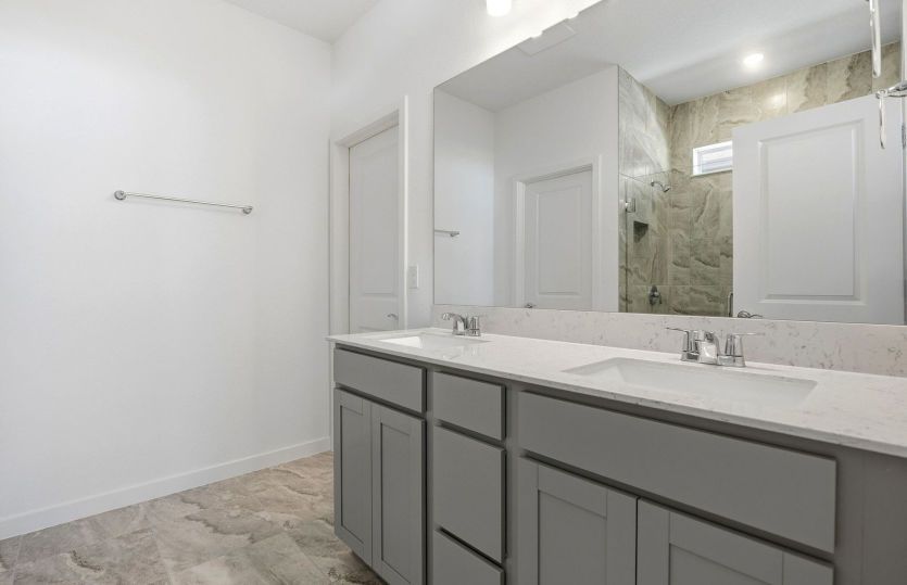 Owner's Bath with Dual Sinks