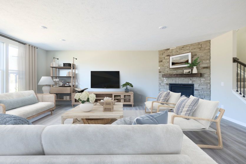 Gathering Room with Plenty of Natural Light