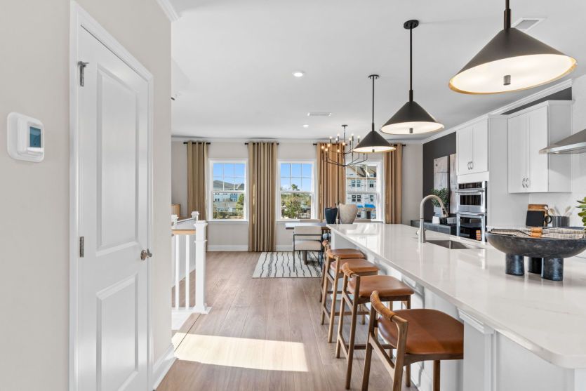 Kitchen Island and Pantry