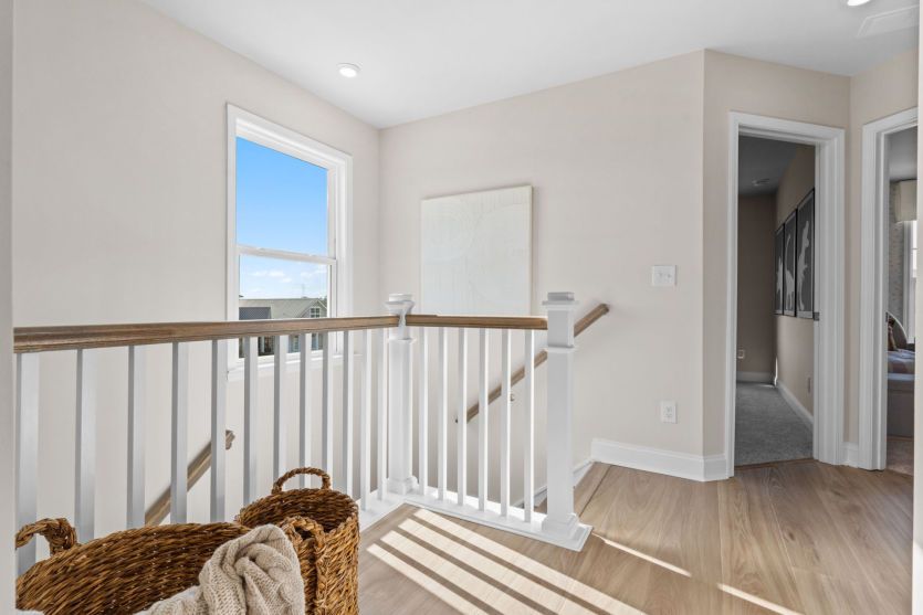 Upstairs Hallway.