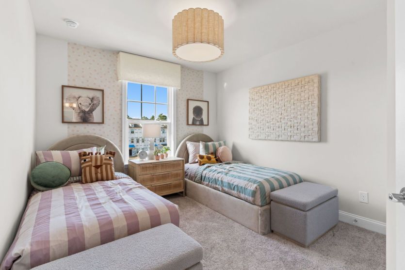 Light-Filled Third Bedroom