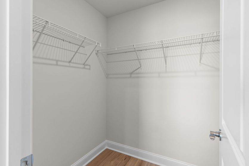 Upstairs Closet for Storage