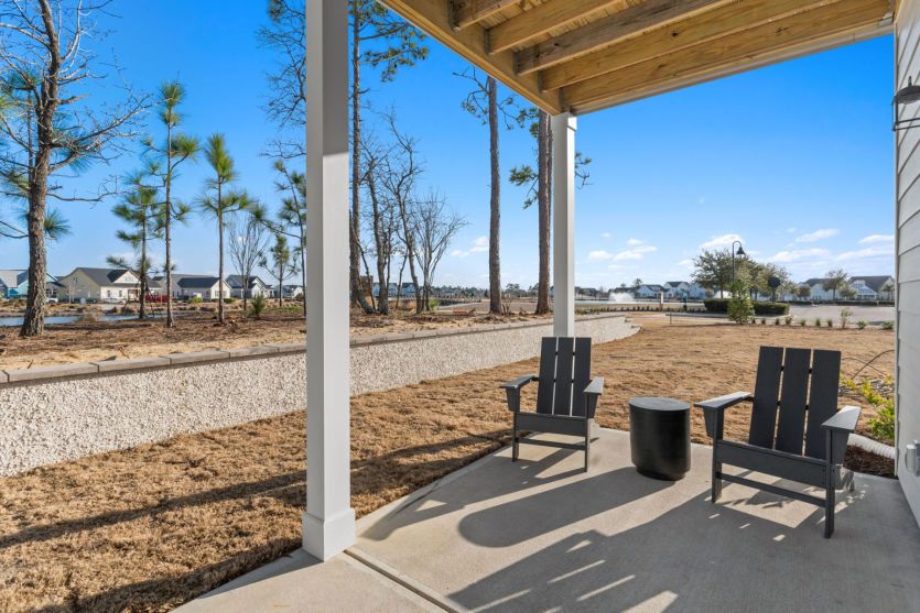 Downstairs Outside Seating Area