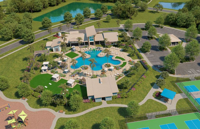 Expansive Amenity Campus