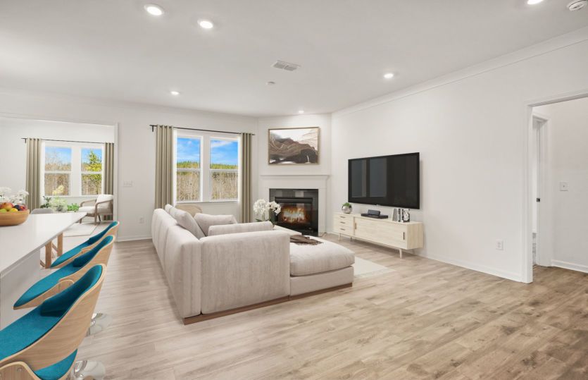 Spacious Living Room