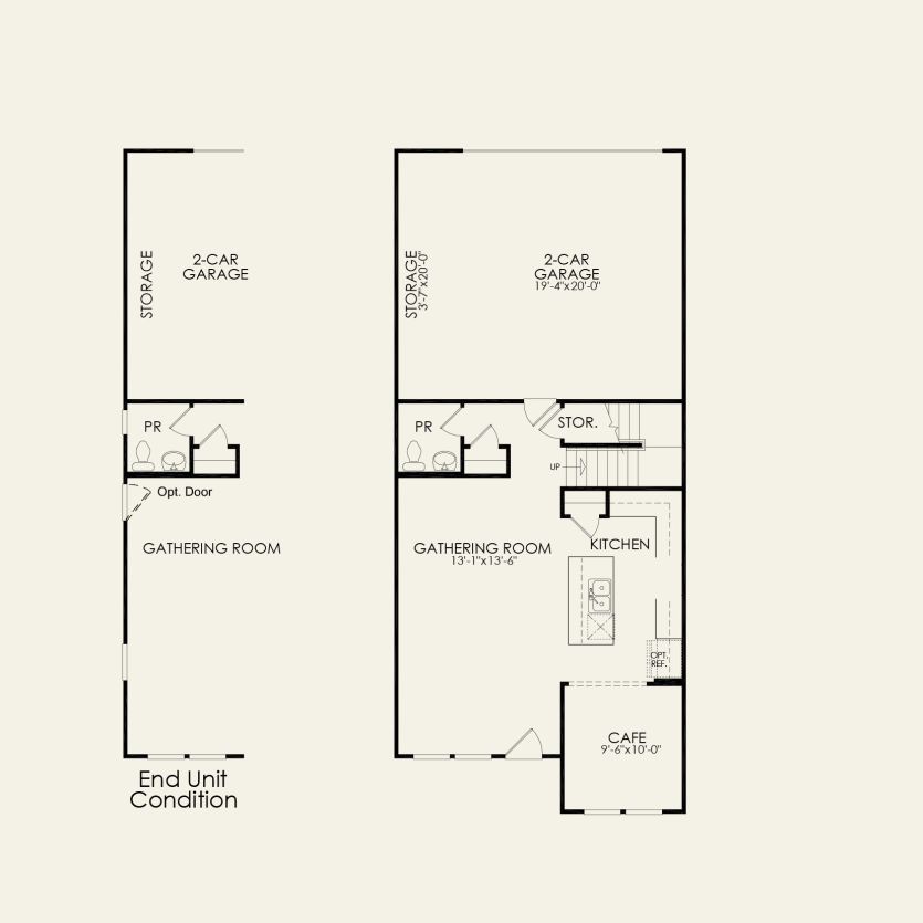 First Floor 3 br / 2.5 ba