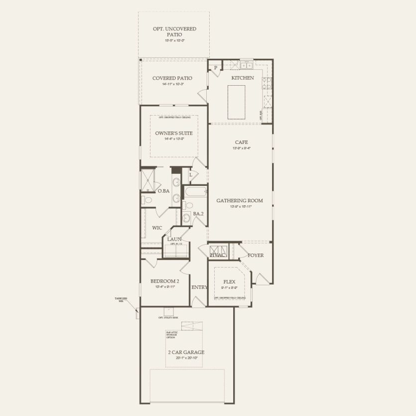First Floor 2 br / 2 ba