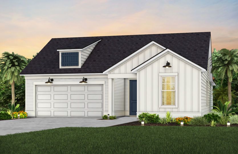 Farmhouse Elevation | FH2