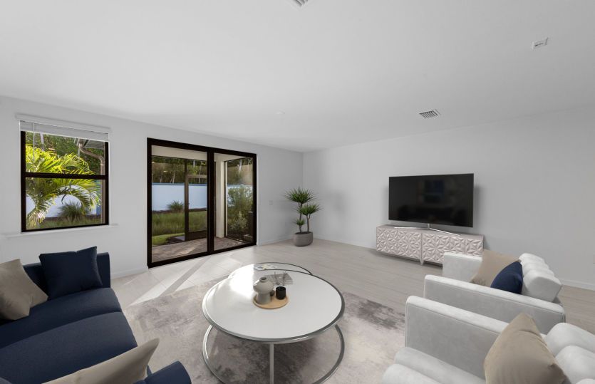 Virtually staged for illustrative purposes only. Furniture not included